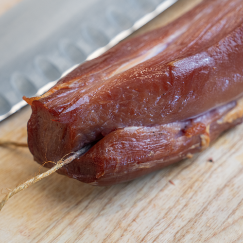 Koldrøget dansk grisemørbrad