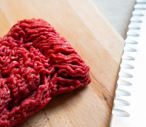 Hakket dansk oksekød
