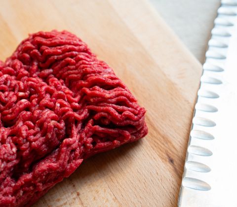 Hakket dansk oksekød