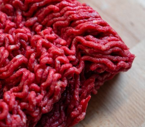 Hakket dansk oksekød