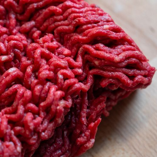 Hakket dansk oksekød