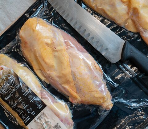 Kyllingebryst af Hopballe mølle kylling