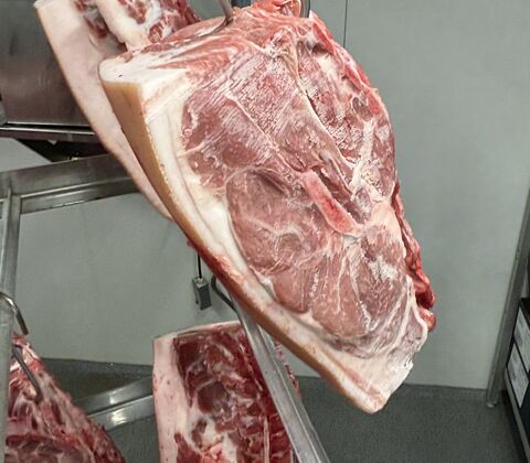 Krogmodnet kamsteg af dansk gris