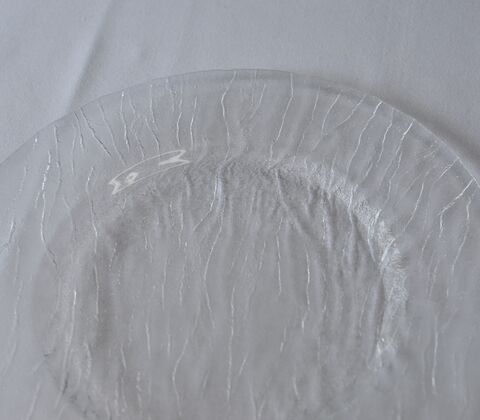 Dæktallerken glas