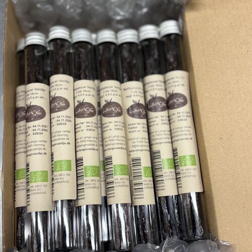 Madagaskar økologiske vaniljestænger